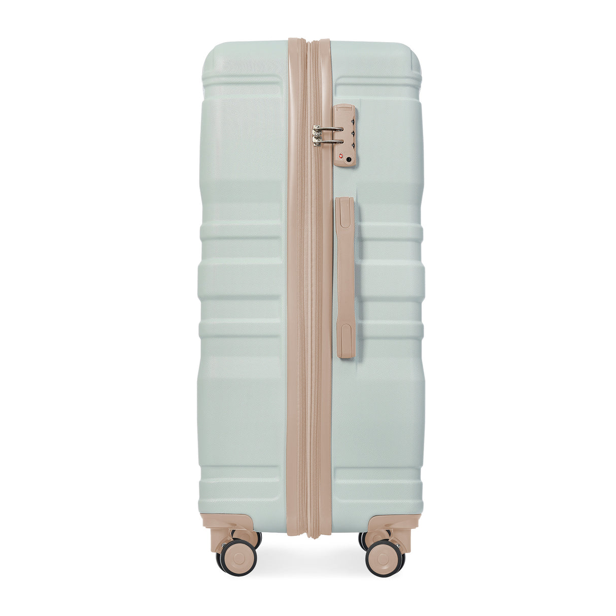 Luggage Sets New Model Expandable ABS Hardshell 3pcs Clearance Luggage (grey green)