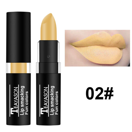 Lipstick White Nude Vampire Olive Green Black Purple Halloween Creative Makeup Retro - V.I.P Digital Presence