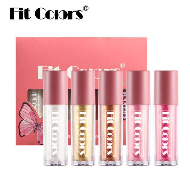 Fit Colors Pearlescent Lip Gloss Matte Non-Stick Cup Mermaid Sparkling Lip Gloss - V.I.P Digital Presence