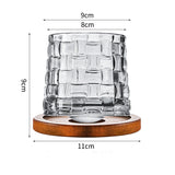 Hand drawn rotating glass cups multiple multi-purpose whiskey glasses rotating glass cups - V.I.P Digital Presence