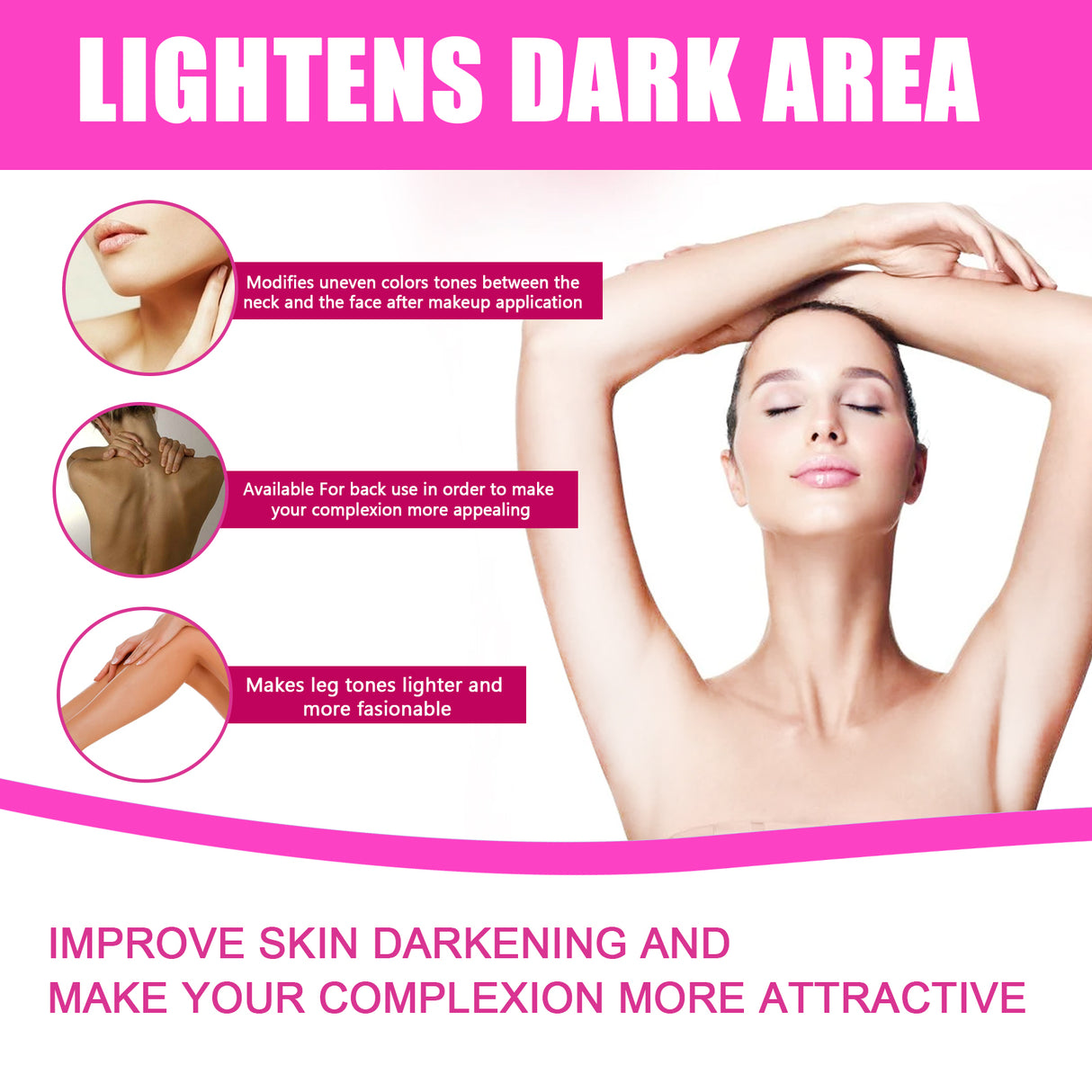 Whitening Cream, Whitening And Brightens Skin, Moisturizes And Removes Blackness Beauty Skin Cream - V.I.P Digital Presence