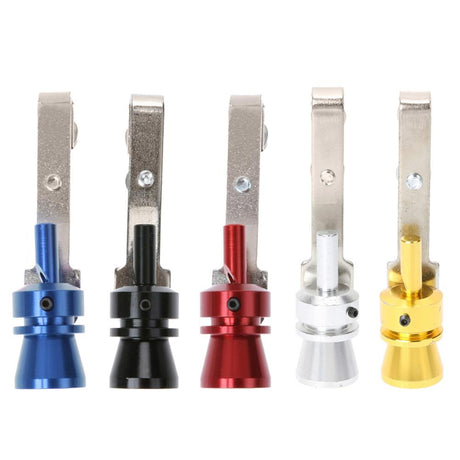 Universal Car Size M Turbo Sound Whistle Muffler Exhaust Pipe Auto Blow-off Valve Simulator - V.I.P Digital Presence