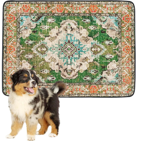 Scandinavian Minimalist Carpet Pet Mat, Stain-Resistant and Easy to Clean Sofa Coffee Table Mat, Urine-Proof Cat and Dog Pad - V.I.P Digital Presence