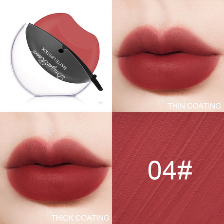 Sip Into Makeup Lazy Lip Lipstick Lipstick Is Not Easy To Fade Matte Makeup Effect Matte Lipstick Big Red Lipstick - V.I.P Digital Presence