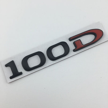 Suitable for Tesla MODEL3 S X Y 75D 85D 90D 100D displacement tail label metal car sticker - V.I.P Digital Presence