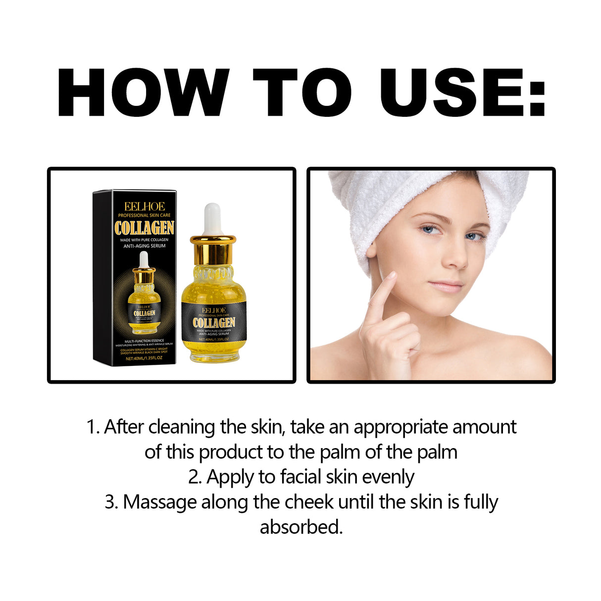 Anti Aging Serum, Anti-Aging Recombination Repair Skin Barrier Firming Elastic Moisturizing Skin Care Serum - V.I.P Digital Presence