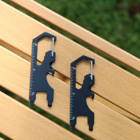 Outdoor Multi-function EDC tool card opener keychain with multi-purpose gadgets outdoor tools - V.I.P Digital Presence