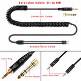 Suitable for HIFIMAN HE400i and He560 dual 2.5mm plug earphones with spring earphone cable upgrade cable - V.I.P Digital Presence