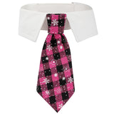 New British style handsome Christmas dog collar Christmas pet tie - V.I.P Digital Presence