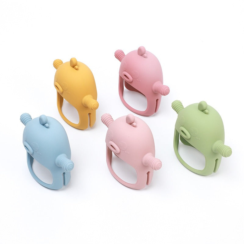 Baby Silicone Dental Gel Baby Teeth Grinding Stick Hand Protection Anti eating Hand Tool - V.I.P Digital Presence