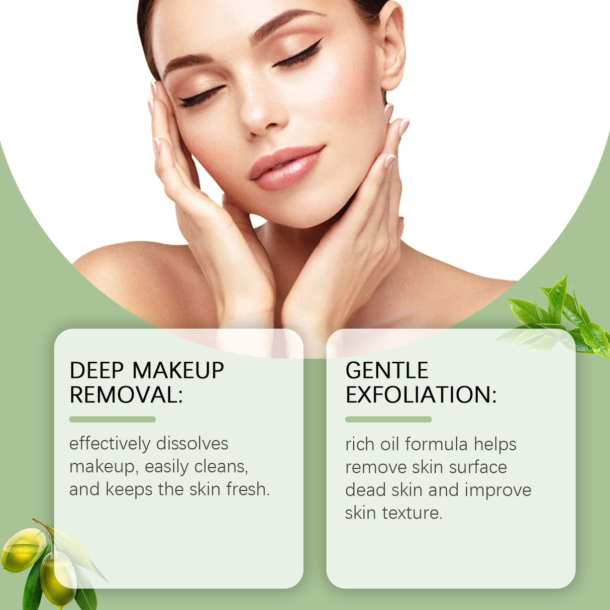 Green Tea Makeup Remover Oil Gently Removes Makeup For Face, Eyes And Lips With Refreshing And Non-Tight Makeup Remover Oil - V.I.P Digital Presence