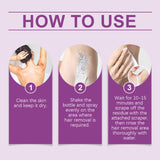 Bee Venom Hair Removal Spray Armpit Hair Arms Gentle Cleansing Smooth Body Skin Hair Removal Spray