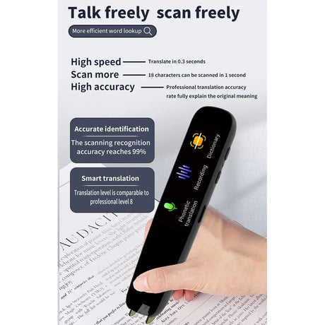 Smart AI Scan Reader Portable Voice Translator Scanner Pen WIFI AI Voice  Languages Translator For Dyslexia Autism - V.I.P Digital Presence