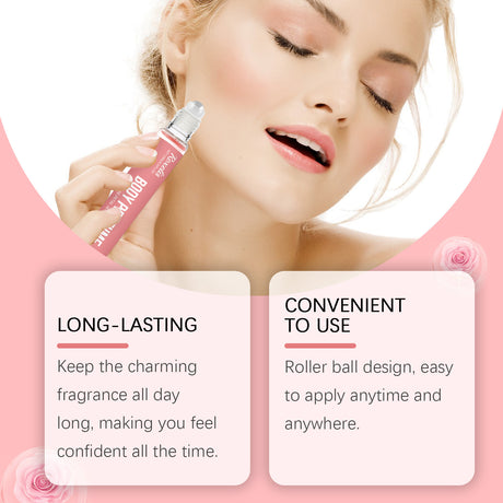 Rose Body Ball Perfume Fresh Natural Fragrance Bloom Charm Fragrance Light Touch Ball Perfume - V.I.P Digital Presence