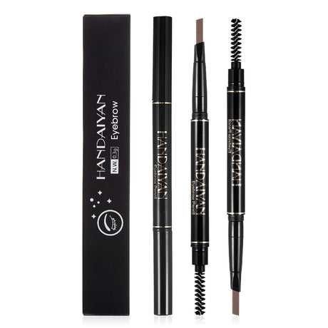HANDAIYAN 5 Colors Automatic Rotating Eyebrow Pencil Double-ended Waterproof Triangle Eyebrow Pencil - V.I.P Digital Presence