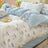 Double Gauze Four-Piece Set Jacquard Small Bamboo Cotton Three-Piece Set Student Dormitory INS Fresh Floral Bedding - V.I.P Digital Presence