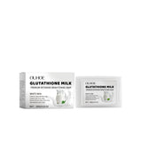 Jabón de baño de leche para la piel del cuerpo. Limpiador suave, hidratante, suavizante y suavizante.