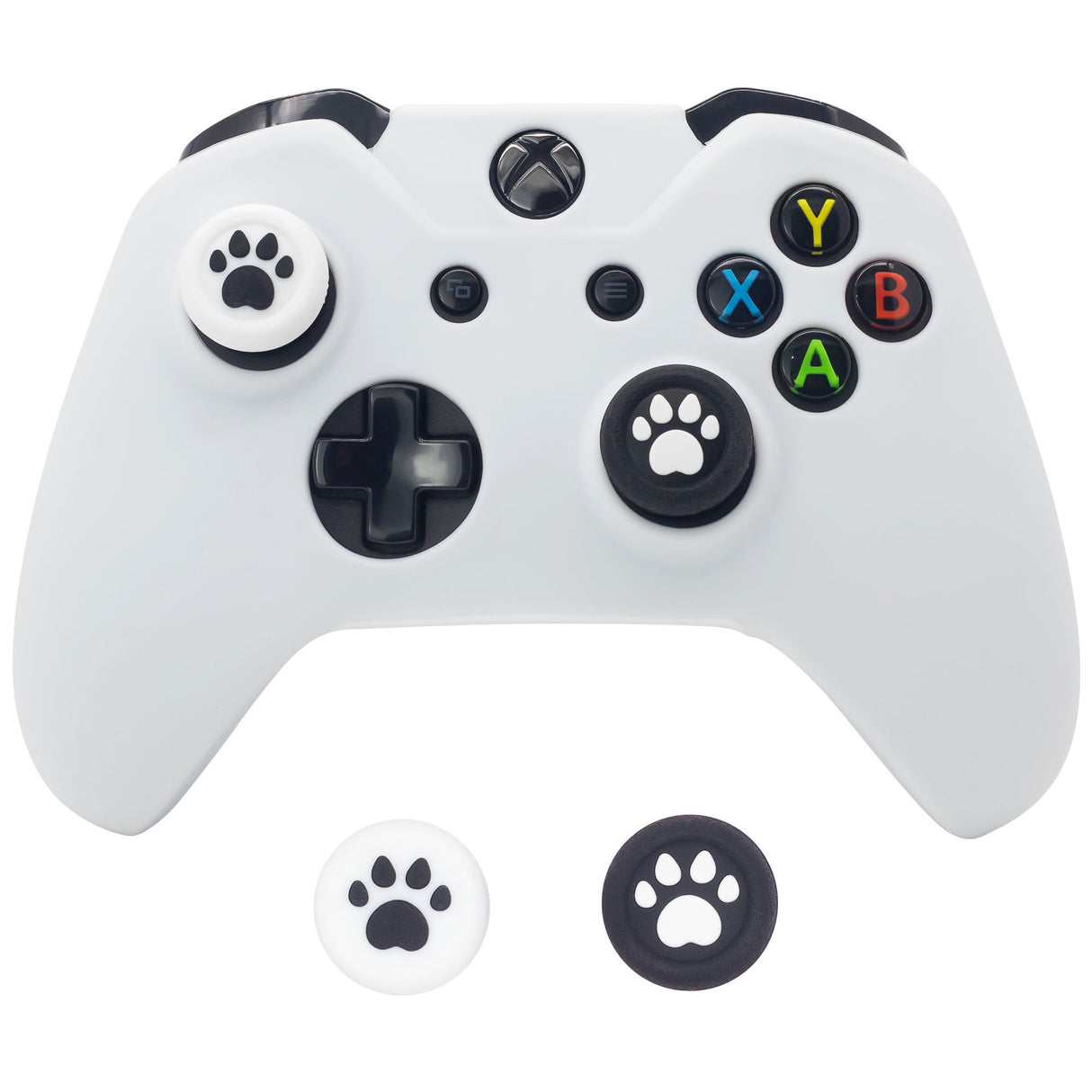 Controller protective cover with spray paint feel, girl pink, fierce male color, game controller silicone cover - V.I.P Digital Presence