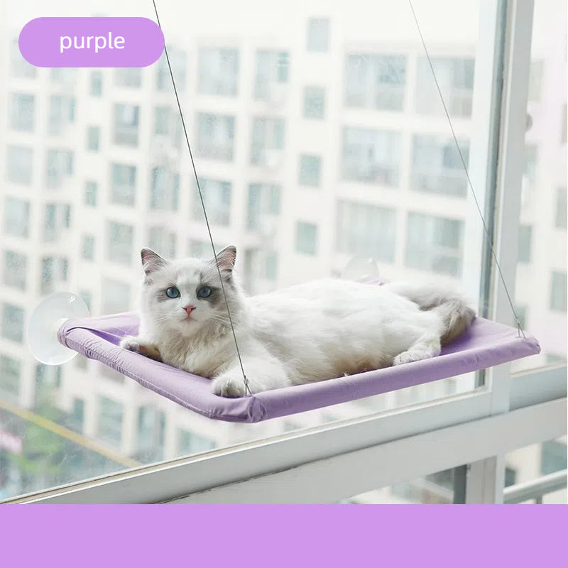 Upgrade cat hammock four season pet bed suction cup hanging cat bed folding window sill cat bed pet supplies - V.I.P Digital Presence