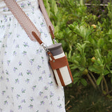 Outdoor insulated cup diagonal cup cover detachable woven shoulder strap bottle cover stainless steel kettle cover - V.I.P Digital Presence