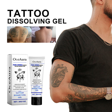 Tattoo Dissolving Gel, Moisturizing Tattoo Skin Repair Skin Tattoo Mark Brightening Care Cream - V.I.P Digital Presence