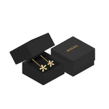 Sweet Crystal Flower Long Earrings, Ear Acupoint Earrings Niche Fashion Small Fresh And Cute Earrings - V.I.P Digital Presence