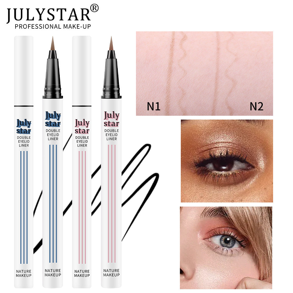 Liquid Sleeper Pen Waterproof Quick Dry Brown Non-Smudge Eyeliner Liquid Pen Eye Makeup Long Lasting Eyeliner - V.I.P Digital Presence