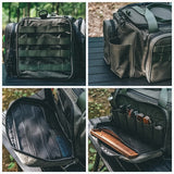 Outdoor camping picnic bag outdoor tableware storage tactical compartment sundries portable shoulder bag - V.I.P Digital Presence