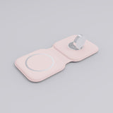 3-in-1 dual foldable wireless charger suitable for wireless charging of Apple Watch and iPhone - V.I.P Digital Presence