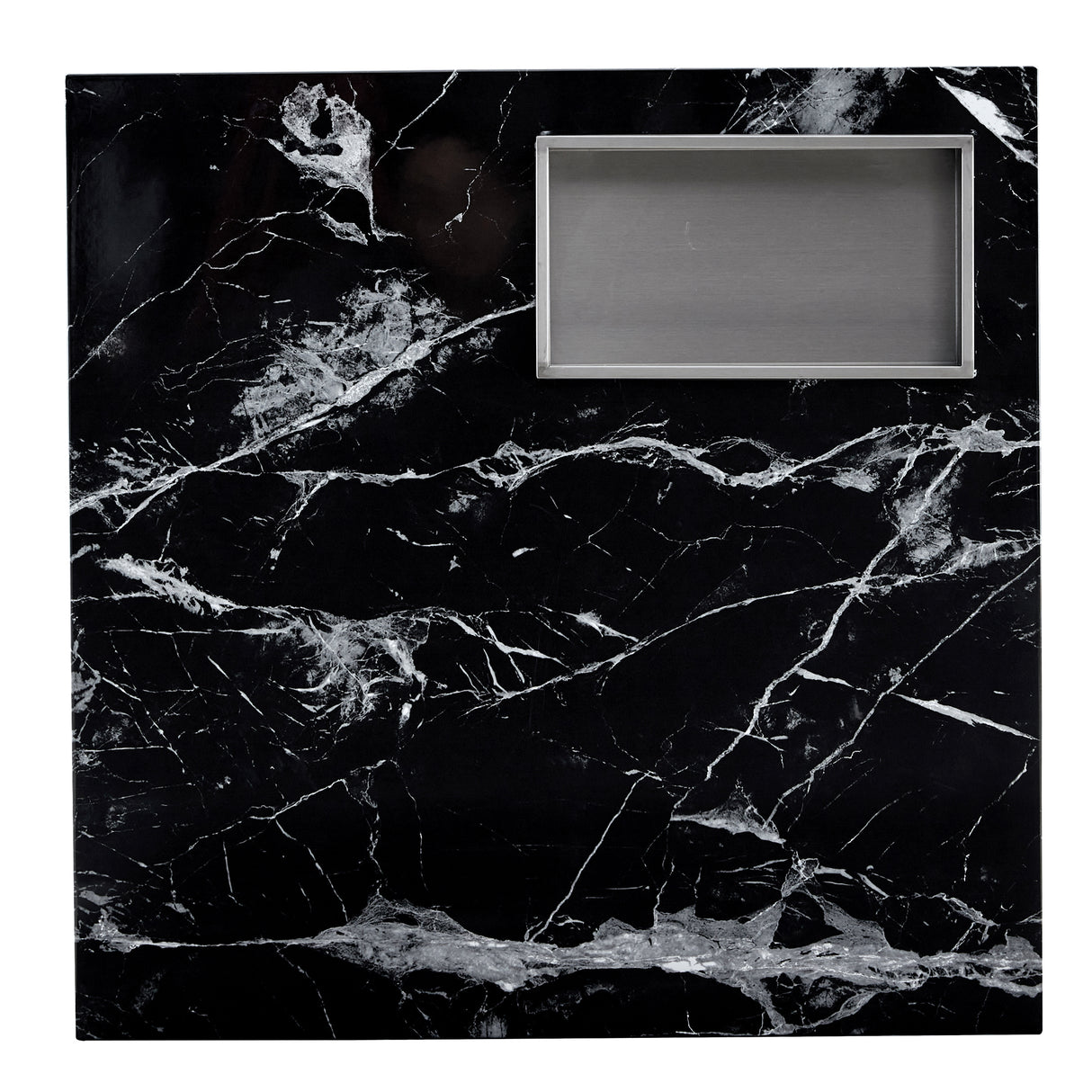 A modern and practical coffee table made of MDF material with black patterns - V.I.P Digital Presence