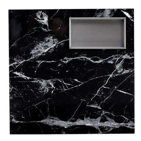 A modern and practical coffee table made of MDF material with black patterns - V.I.P Digital Presence