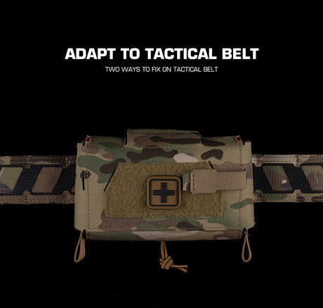 Compact Trauma Bag V3 GEN3 Style Agilit MD2 IFAK Tactical Medical First Aid Bag for Hunting Vest Plate Carrier Belt - V.I.P Digital Presence