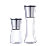 Stainless Steel Pepper Grinder For Household Manual Glass Grinding Black Pepper Powder Seasoning Bottle Comes With Grinding Bottle - V.I.P Digital Presence