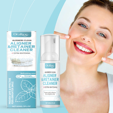 Braces Cleansing Mousse, Teeth And Mouth Fresher Corrector Gentle Cleansing Foam - V.I.P Digital Presence