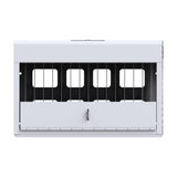 16 Bay Charging Cabinet for Laptop Chromebook Locking Charging Station-WHITE - V.I.P Digital Presence