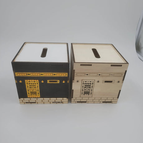 Craft it alKabah Handmade AlKabah Sky House Kaaba Money Box Savings Jar - V.I.P Digital Presence