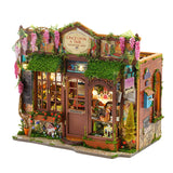 DIY wooden fairy-tale Wonderhous: mini bookends, assembleable houses, gifts, home decor - V.I.P Digital Presence