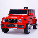 Mercedes Benz G63 Children's Electric Vehicle with Remote Control, 12V Spring Suspension, Safety Lock, and License - V.I.P Digital Presence