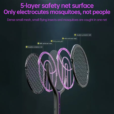 2 - in - 1 Multi Mosquito Killer. Retractable Angle Lamp. USB - Rechargeable. Bat - Repellent - V.I.P Digital Presence
