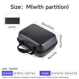 Portable EVA Fishing Reel Bag Shockproof Waterproof Reel Protective Case Fishing Tackle Storage Case for 1-2 Fishing Reels