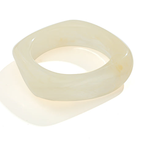 Vintage Irregular Dyeing Bracelet Round Wide Face Acrylic Bracelet for Women - V.I.P Digital Presence