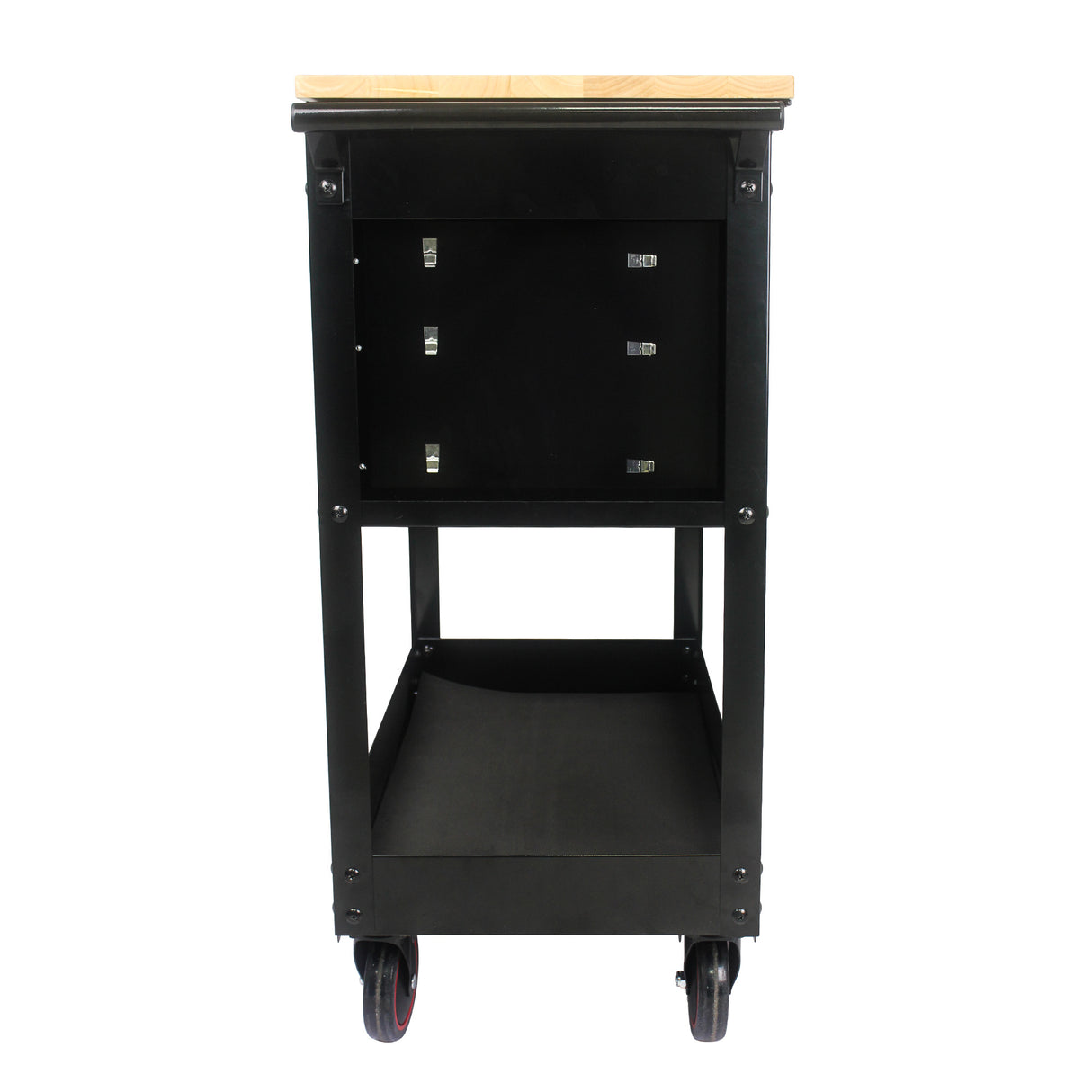 3 DRAWERS MULTIFUNCTIONAL TOOL CART WITH WHEELS AND WOODEN TOP - V.I.P Digital Presence