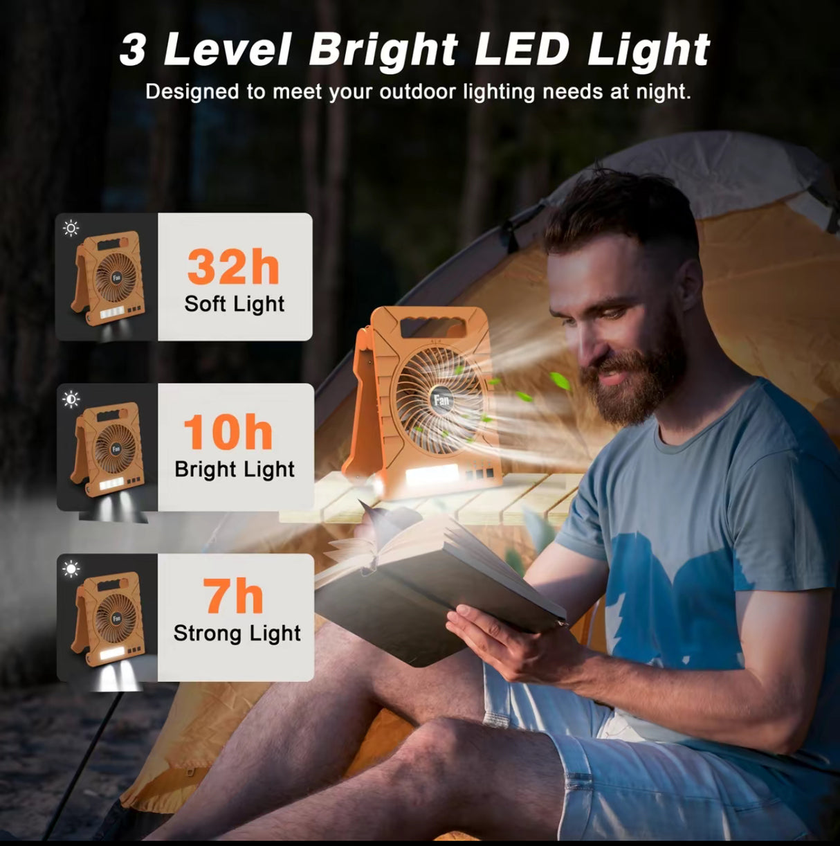 BreezeLite Solar Fan