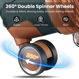 Luggage set of 4 pieces (14/20/24/28) with 4 360 degree silent rotating wheels made of PP material and durable TSA lock - V.I.P Digital Presence