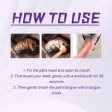 Pet Toothbrush For Dogs, Pet Oral Cleaning Dental Stains Dental Health Care - V.I.P Digital Presence