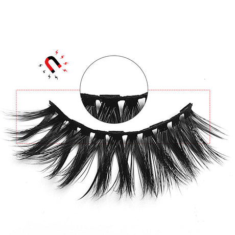 False Eyelashes Magnetic False Eyelashes 5 Pairs of Eyelashes 2 Liquid Eyeliner Sets Magnetic Natural - V.I.P Digital Presence