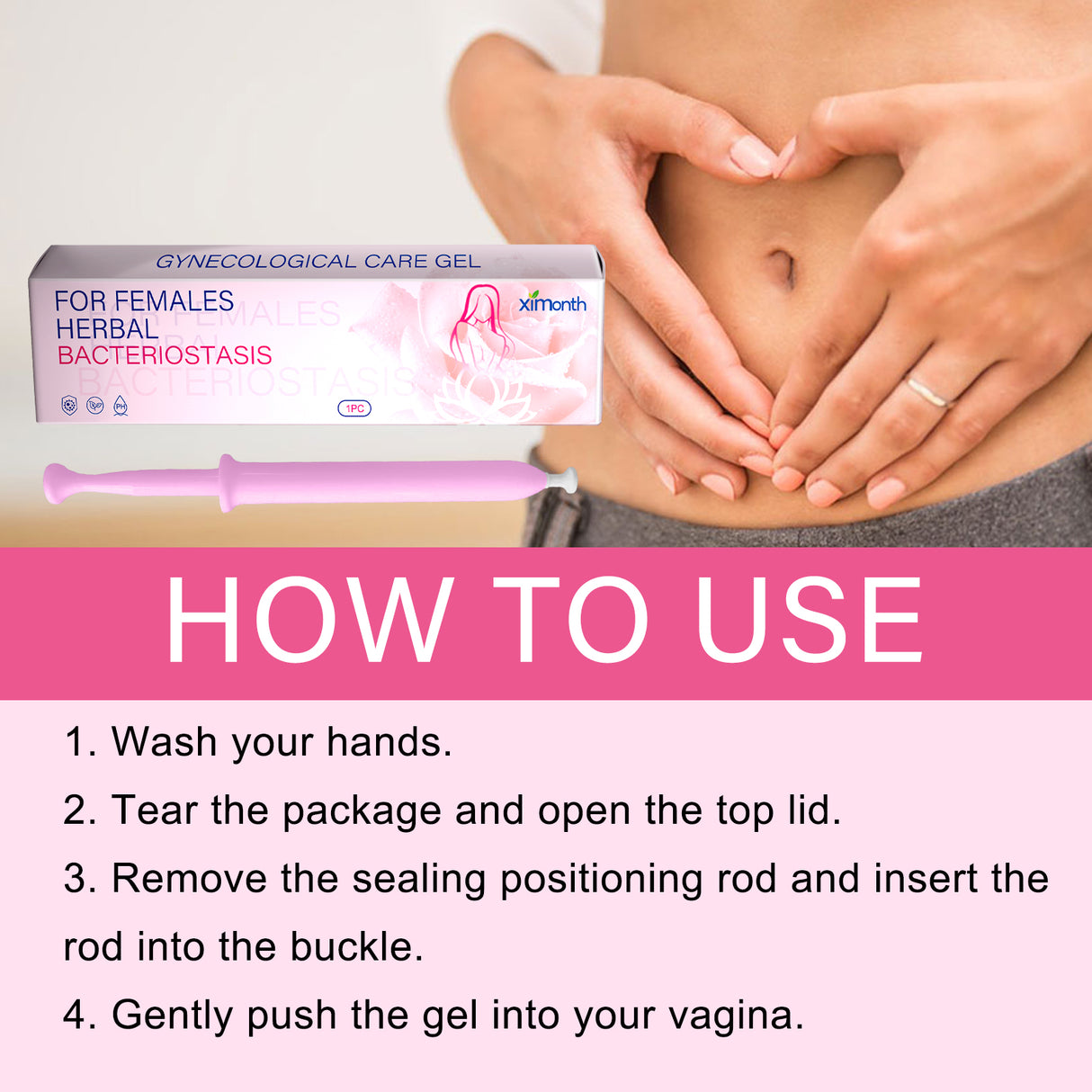 Gynecological Care Gel, A Woman's Body Clean Moist Odor To Alleviate Discomfort Care Gel - V.I.P Digital Presence