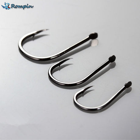 Rompin 200pcs/Box Multiple Sizes High Carbon Steel Fishing Hook - V.I.P Digital Presence