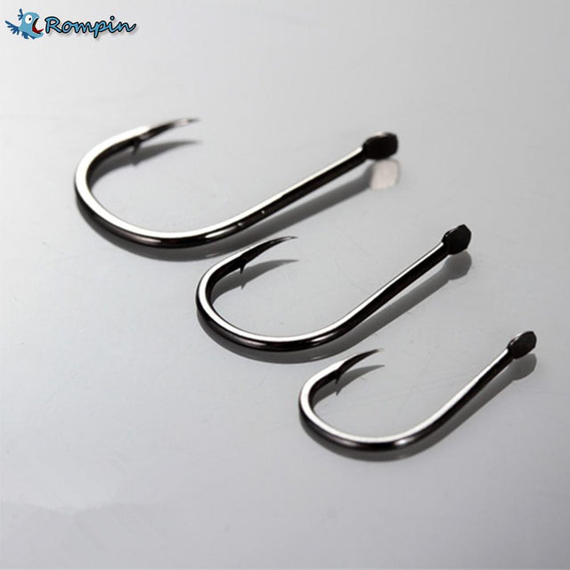 Rompin 200pcs/Box Multiple Sizes High Carbon Steel Fishing Hook - V.I.P Digital Presence