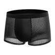 Mesh ice silk mesh underwear for men's square angle underwear - V.I.P Digital Presence